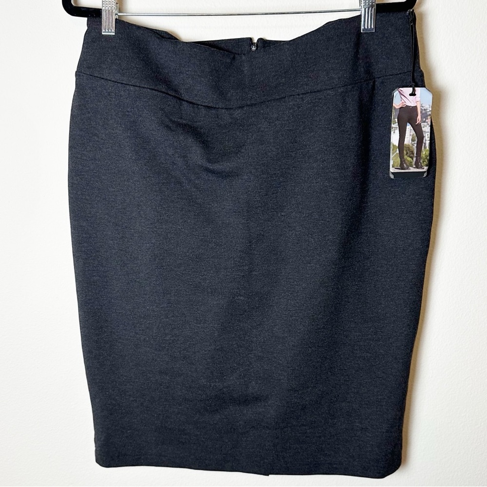 New Betabrand Pencil Skirt Charcoal Grey 2XL